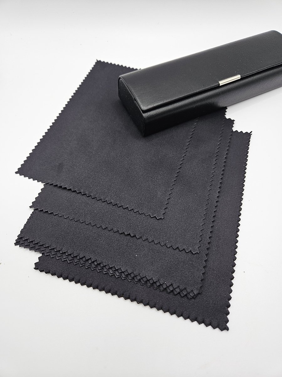 Goedkoopste 10 zwarte microvezeldoekjes / brillendoekjes / microvezeldoekjes van hoge kwaliteit / zonnebrildoekje / cadeau / doekjes / Aland optiek / doekje 10 st / zonnebrillen accessoires / brilreiniging / luiers / brillendoekjes microvezel / cleaner