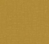 Papier peint Uni couleur Profhome 387455-GU papier peint intissé vinyle dur gaufré à chaud légèrement texturé à l'aspect usé jaune ocre jaune mat 5,33 m2