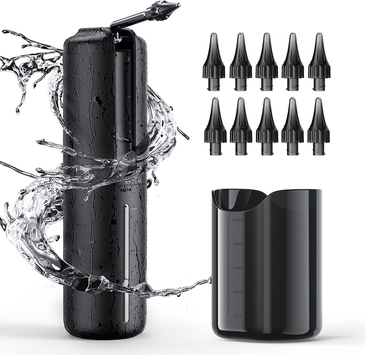 Goedkoopste Fantastische elektrische oor reiniger incl. 10 vervangende oordopjes - oor uitspuiten - oorsmeer verwijderraar - oor spoeling met waterstraal - waterproof - oorreiniger - oorspuit - ear cleaner - elektrische oorsmeerverwijderaar - oorreiniging - W60