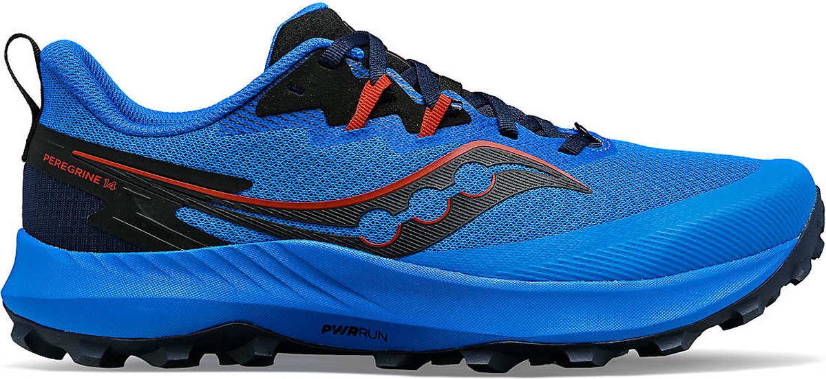 Saucony | Peregrine 14 | Trailschoenen | Heren | Cobalt / Black | 46 -