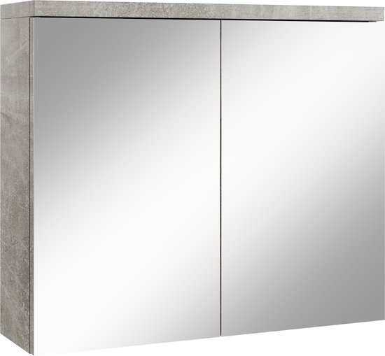 Planetmöbel Merkur spiegelkast badkamer met verlichting 60 cm breed