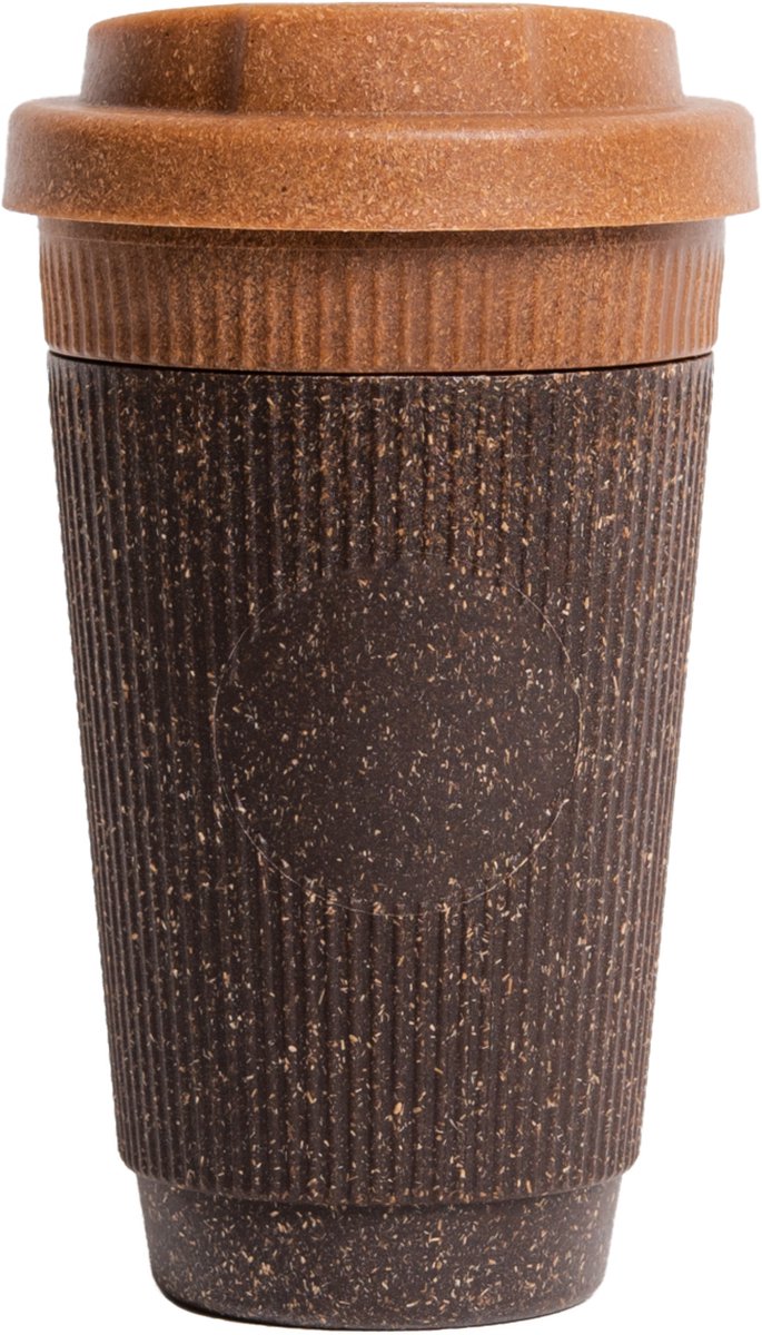 Goedkoopste Kaffeeform Weducer Cup Refined - Nutmeg - 350 ML - Beheerst design - Warmte-isolerend - Lichtgewicht