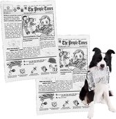 2 Honden Speelgoed - Kauw Speelgoed - Hondenkauwspeelgoed - Interactief Speelgoed - Krant - Hond
