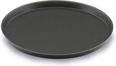 Aluminium pizzaplaat, 36 cm, antiaanbaklaag, zwart