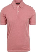 Marc O'Polo - Poloshirt Terry Cloth Roze - Modern-fit - Heren Poloshirt Maat L
