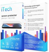 iTech EasyClick Transparant screenprotector - geschikt voor iPhone 12 / 12 Pro