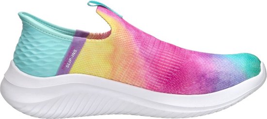 Skechers Ultra Flex 3.0 - Chaussures à enfiler Pastel Cloud Filles - Multicolore - Taille 34
