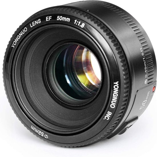 YONGNUO YN50mm F1.8 Autofocus Lens voor Canon EF Mount EOS