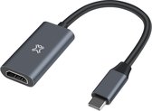 XtremeMac USB-C naar HDMI Adapter - 4K x 2K - 30 Hz - Grijs