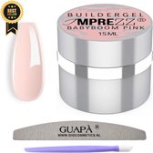 GUAPÀ® Builder Gel | Gellak | Gel Nagels | Babyboom Pink | Builder Gel Pink | 15 ml