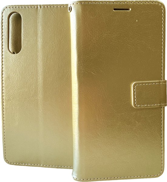 Samsung Galaxy A30S - Bookcase d' or - étui portefeuille