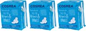 Cosmea® | 3 x 12 stuks ultra dun maandverband | super met vleugels | vegan | multipack