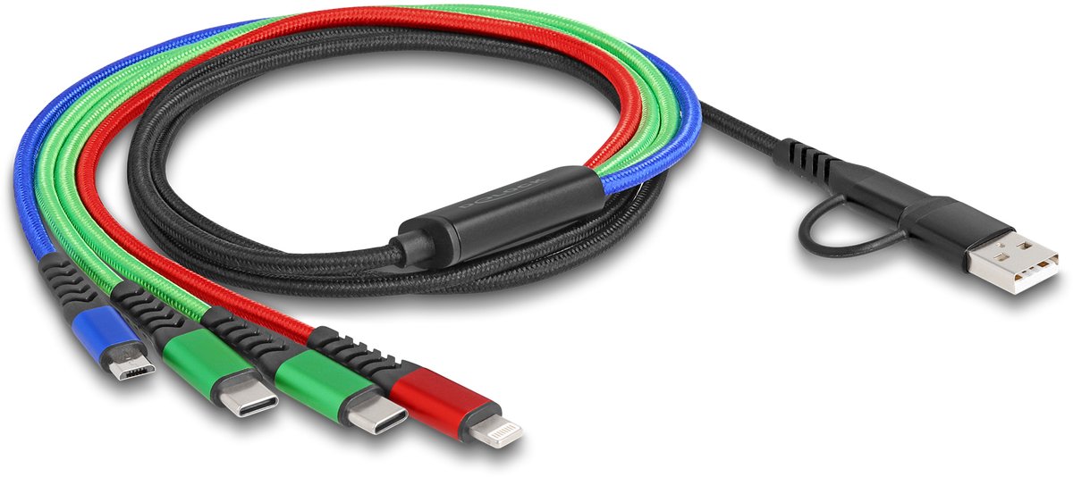Delock 4-in-1 USB-laadkabel