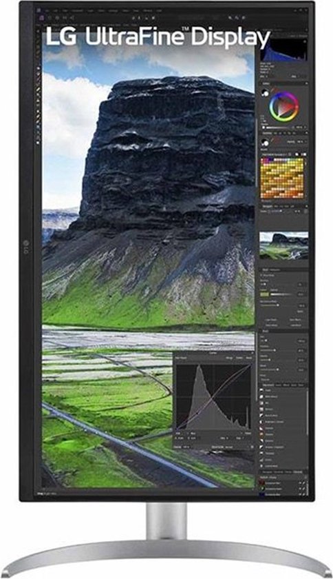 LG UltraFine 27UQ850V-W - 4K IPS Black Monitor - USB-C 90W - 27