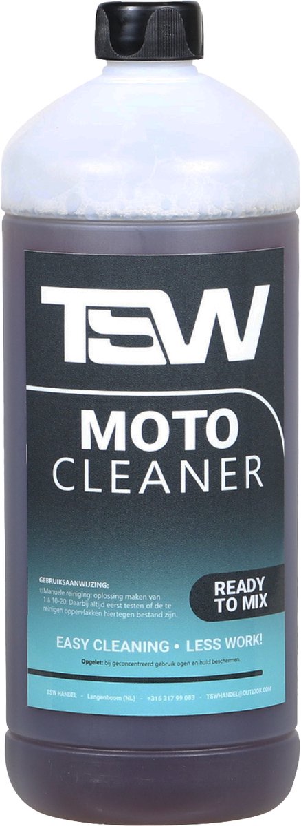 TSW Moto Cleaner - Ready to mix - 1L - motorfiets / fiets reiniger
