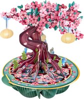 3D wenskaart Pirouette - Santoro London - Cherry Blossom