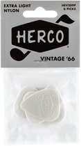 Herco - Vintage '66 - Plectrum - Extra Light - 6-pack
