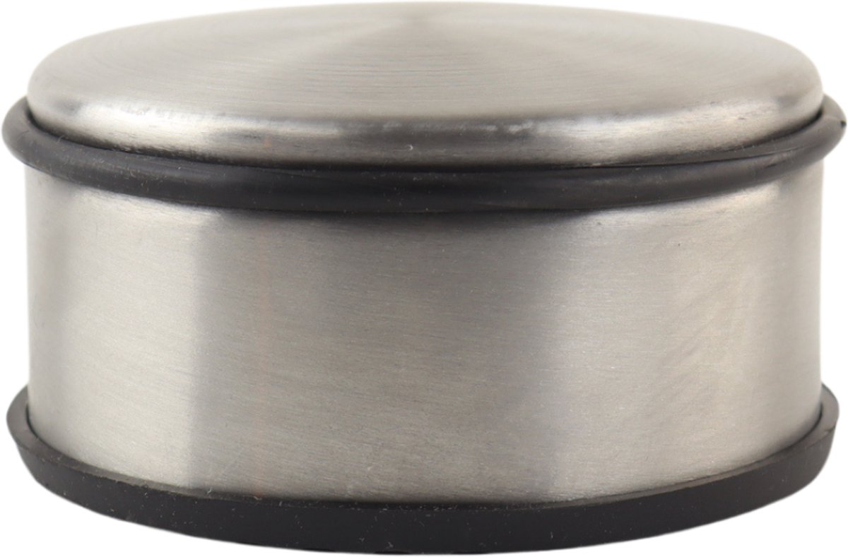 NORDIX Deurstop - Deurstopper - Deurstoppers voor Binnen - Deurbuffer - Deurvastzetter - Antislip - RVS - 11cm - ACERO