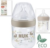 NUK | For Nature | Babyfles | maat S | 150 ml | beige 150 ml