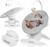 Lionelo Iris - Balançoire bébé Premium - Rotative à 360° - 0 à 9kg - Réglage en 3 étapes