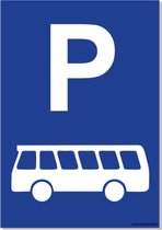 CombiCraft bord Parkeerplaats Bus - 21x30cm