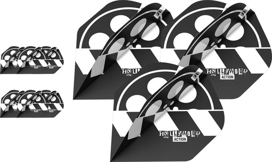 Target Chris Dobey Hollywood Action Pro Ultra 3 Set NO2 - Dart Flights van Target — afbeelding 2