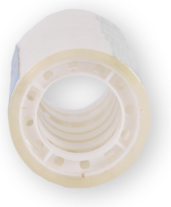 Set de 6 rouleaux de ruban adhésif transparent-12mm x 10m-plastique-transparent- Ruban d'emballage - Accessoires de bureau - Fournitures de bureau de Bricolage et de bureau