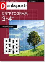 Denksport Puzzelboek Cryptofilippines 3-4*, editie 73
