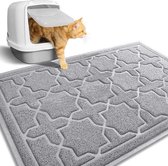 Kattenbakmat - Waterbestendig - Absorbeert Vocht en Geur - Gemakkelijk Schoon te Maken - Antislip Onderkant - Duurzaam Materiaal - Voor Schone en Frisse Kattenbakomgeving