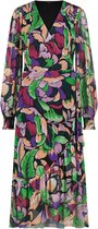 Tramontana C02-10-501 Dress Mesh Flower Flash Print Multi Colour
