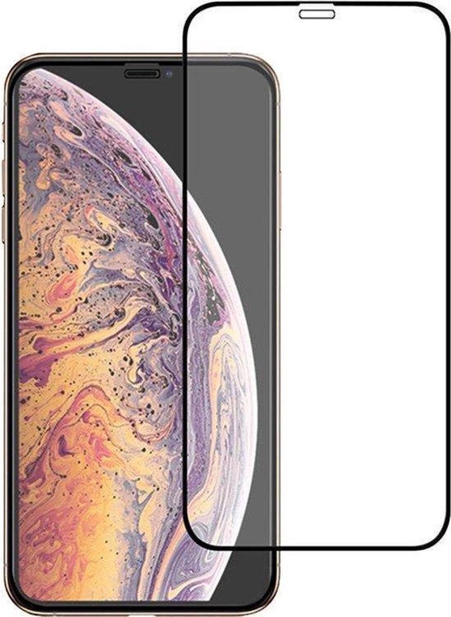Multimedia & Accessoires GoldLine Tempered Glass Screen Protector geschikt voor Samsung Galaxy A35 5G – Zwart - Screenprotector – Displayfolie – Gehard Glas – Glas