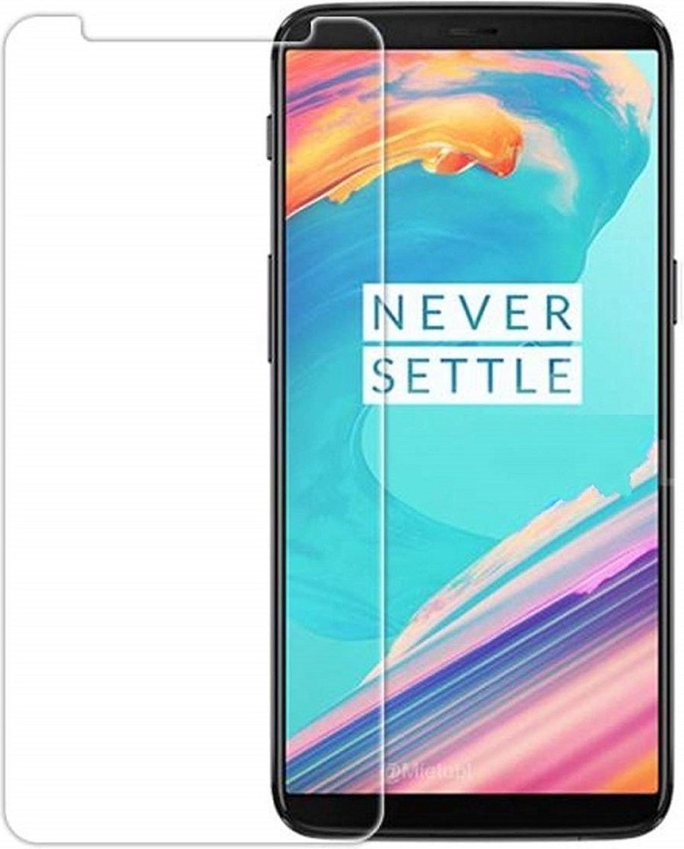 LuxeBass Screenprotector geschikt voor OnePlus 5 - glas scherm - bescherming
