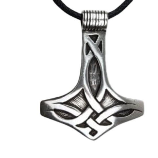 Zilveren “Thor's hamer” – hanger(k439)