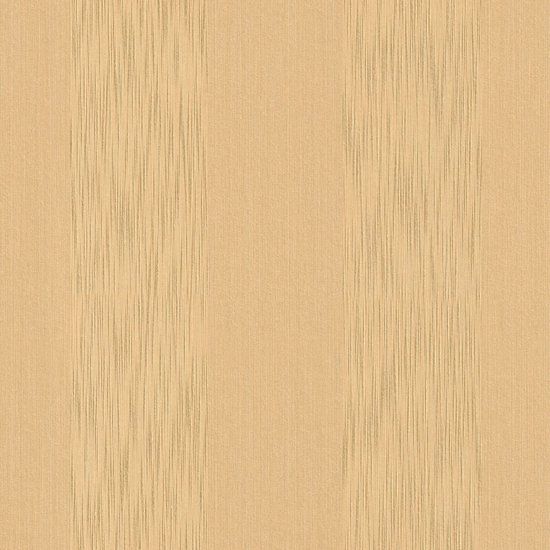 Strepen behang Profhome 956603-GU textiel behang gestructureerd met strepen mat geel 5,33 m2
