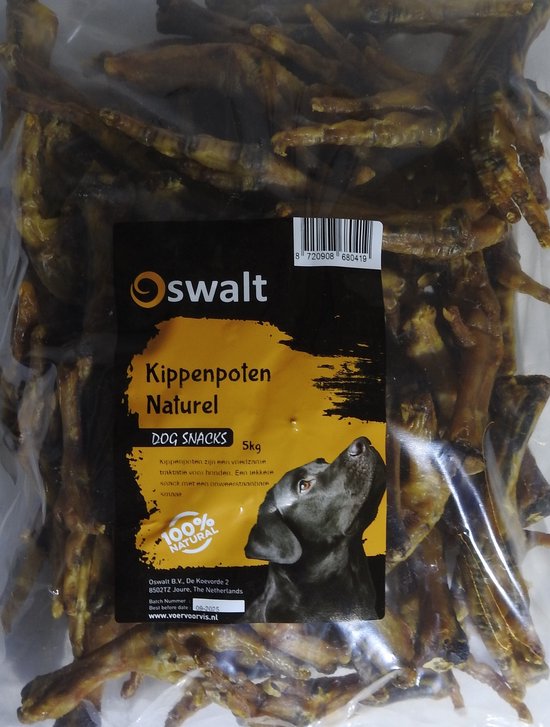 Hondensnack kippenpootjes 100 gram