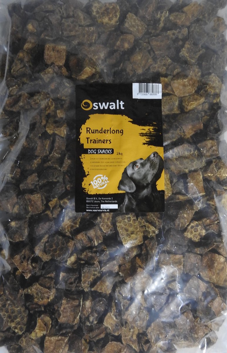 Oswalt Runderlong Trainers - Hondensnack - 2KG