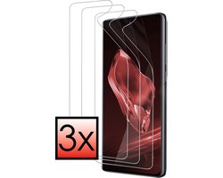 Screenprotector - 3 Stuks - Folie - Geschikt voor OnePlus 12 - Ultra Clear - Bescherm Folie - Soft TPU Touch - Screen Protector - Telefoon Cover