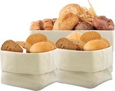 100% katoenen broodmand set van drie manden, opslag en stijl voor uw huis