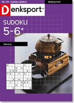 Denksport Puzzelboek Sudoku 5-6* genius, editie 274