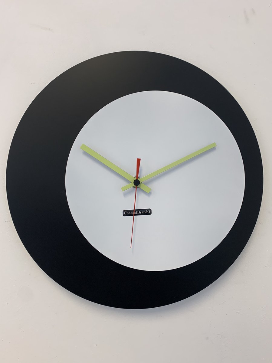 ChantalBrandO wandklok ECLIPS Modern Design