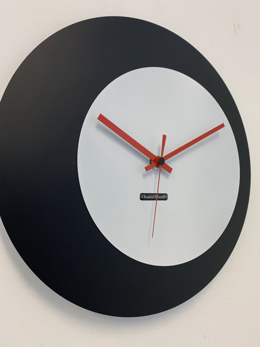 ChantalBrandO wandklok ECLIPS Modern Design