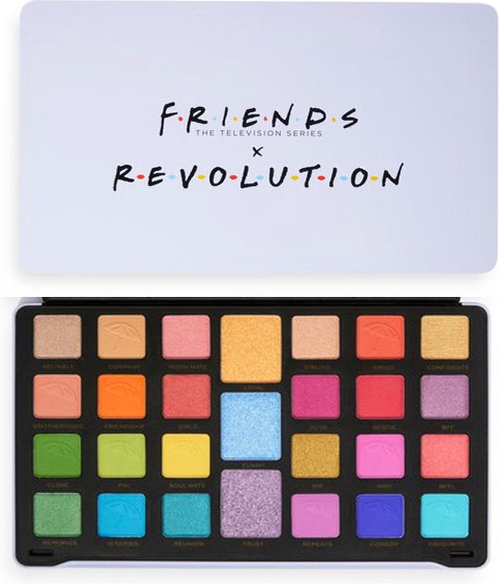 Makeup Revolution X Friends - Customizable Shadow Palette Limitless - Oogschaduw - Gift