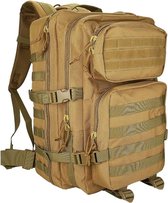 Tactical Backpack - Leger Rugzak - Militaire - Rugzak Heren en Dames - Noodpakket Oorlog - Bruin