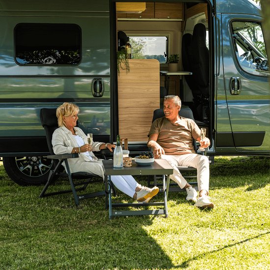 Travellife Lucca Loungestoel - 3D air mesh bekleding - Compact opvouwbaar - Water- en uv-bestendig van Travellife — afbeelding 5