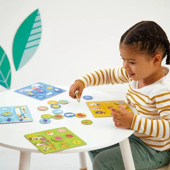 Janod - Lotto Het Huis - Bingospel - Stimuleert De Observatie En Woordenschat Van Kinderen - Dierenbingospel Voor Maximaal 4 Spelers - Geschikt Vanaf 2 Jaar van Merkloos — afbeelding 3