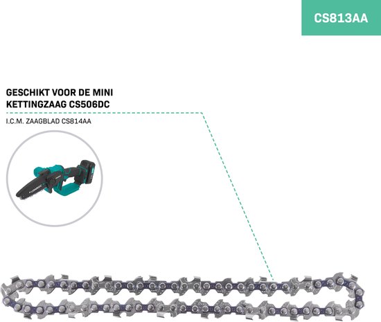 VONROC Ketting - voor VONROC Mini Kettingzaag CS506DC van VONROC — afbeelding 4