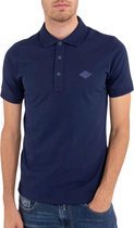Solid-Coloured Jersey Poloshirt Mannen - Maat XL