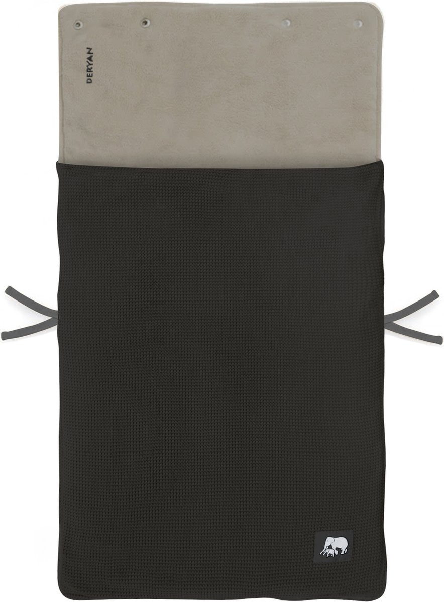 Deryan - Voetenzak voor Autostoel & Kinderwagen - Footmuff Maxi Cosi, Kinderwagen of Autostoel - Zwart – foto 2