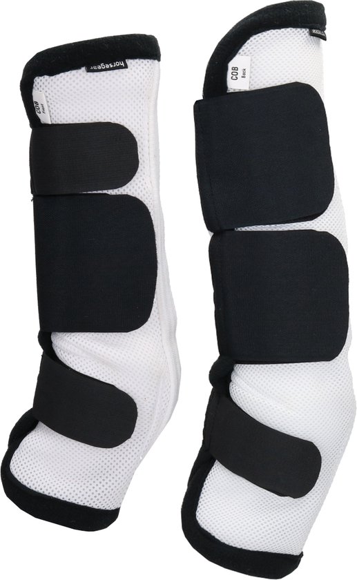 Horsegear Jambières Anti Fly Hgairmesh Wit - Wit - poney