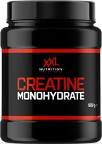XXL Nutrition - Monohydrate de Créatine - Supplément de renforcement musculaire et de performance, Monohydrate de Créatine végétalien 100% - Poudre - Orange - 500 grammes